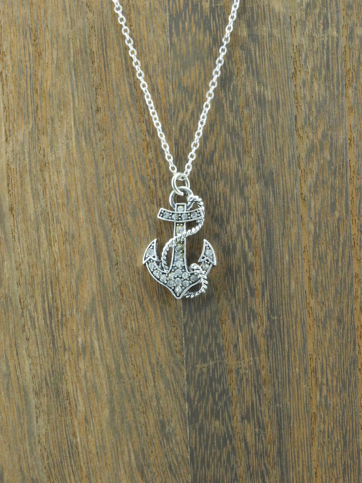 Anchor & Rope Necklace